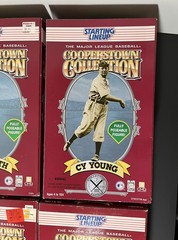 12” Starting Lineup Cooperstown Collection Lot BABE RUTH, CY YOUNG, & LOU GEHRIG