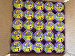 LOT OF 125 MCDONALDS FUN TIMES ERASER GRIMACE – Vintage