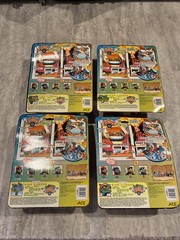 B.C Bikers 1993 Ace Novelty Pull back Motorcycle Set Of 4 Tarr Crank Revv Scales