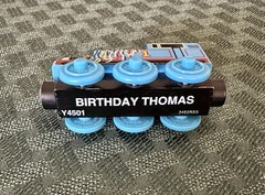 Thomas & Friends Birthday Party Wooden Train Engine Toy 2012