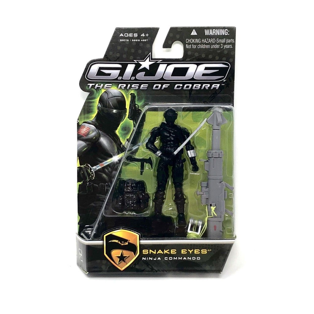 G.I. Joe The Rise of Cobra – Snake Eyes Ninja Commando Action, Hasbro Movie