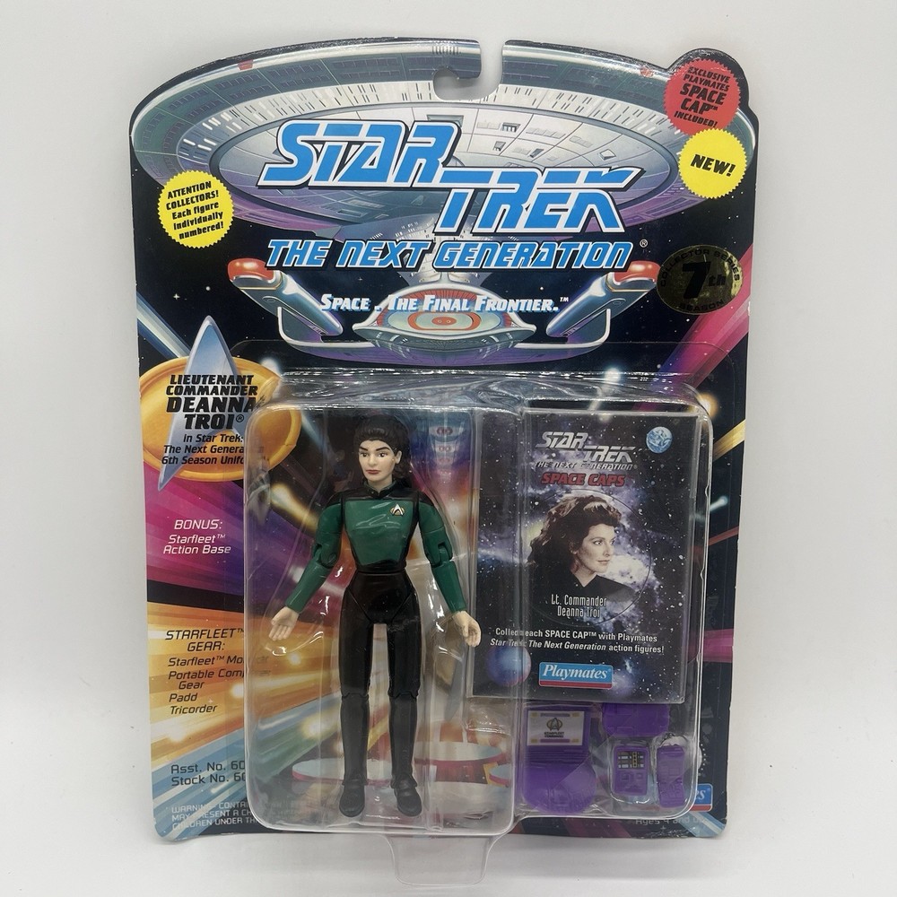 Playmates Star Trek The Next Generation Lieutenant Commander Deanna Troi