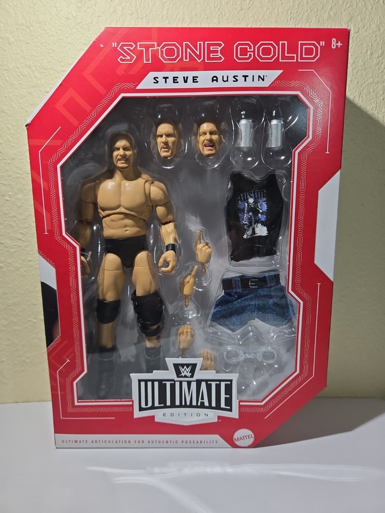 WWE ULTIMATE EDITION Monday Night War Exclusive “Stone Cold” Steve Austin Figure