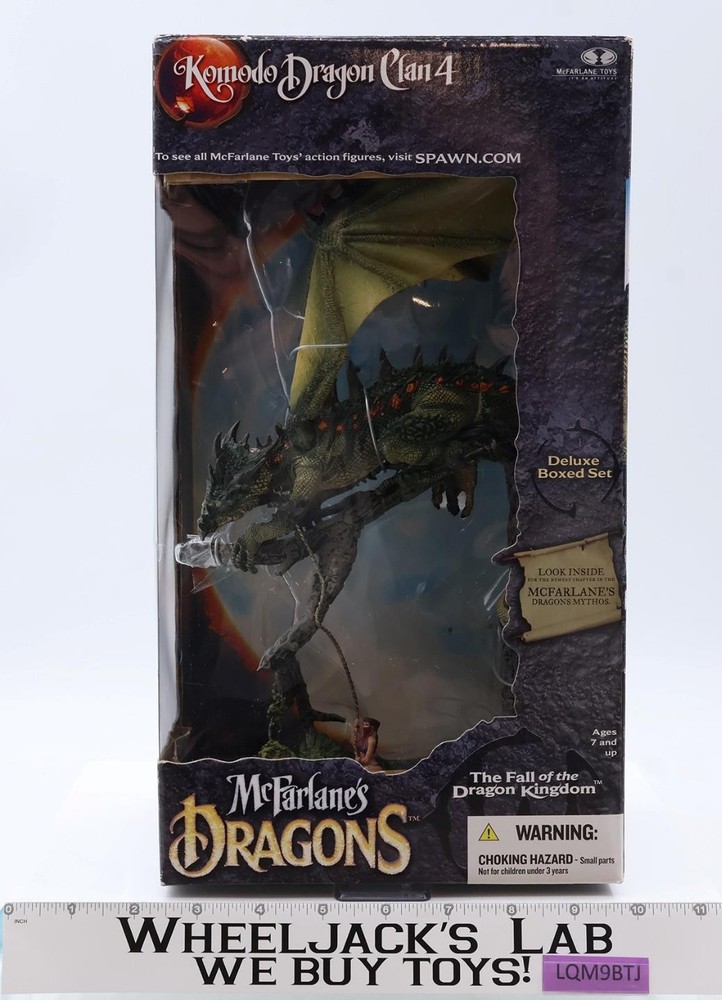 Komodo Dragon Clan 4 McFarlane’s Dragons The Fall of Dragon Kingdom NEW SEALED