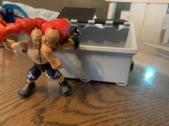 WWE Knuckle Crunchers 3D Printed Dumpster Accessory