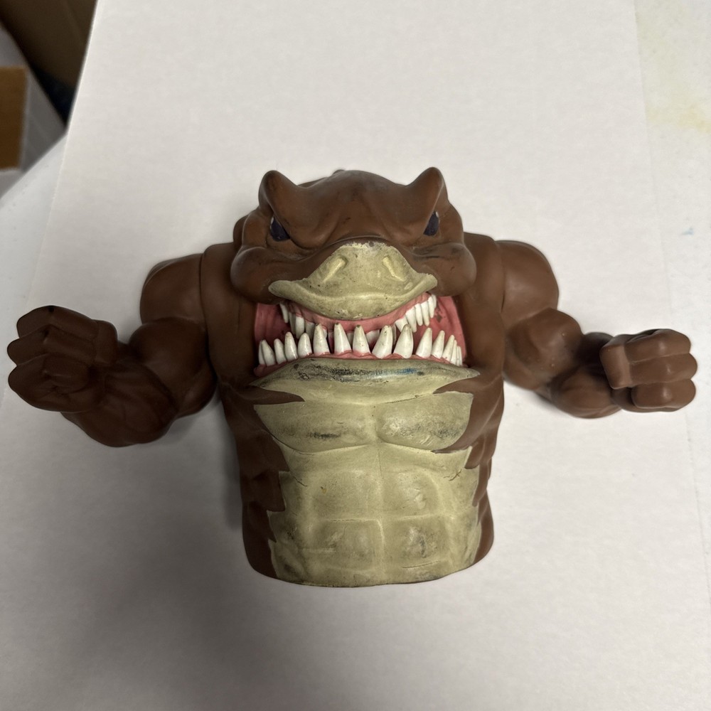 Street Sharks Slammu Hand Puppet VINTAGE 1994 Mattel Street Wise Designs Toy