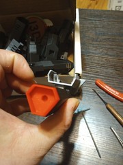 Replacement Part- Leader Class Animated Megatron- Fusion Cannon- Javeron 3D