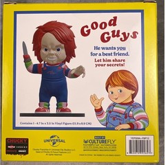 CultureFly Chucky Good Guys 4.5 Inch Vinyl Figure Childs Play Horror Collectible