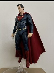 custom superman wired dark red cape 1/12 DC multiverse mcfarlane NOT FIGURE
