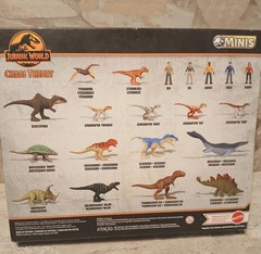 Jurassic World Chaos Theory Mini Figure Set 20 Pack NEW Ben Yaz Darius Kenji Sam