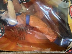 DRAGONBALL Z Collector’s Edition GOKU Action Figure 2001 New In Damaged Box