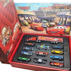 12Pcs Disney Pixar Cars Metal Diecast lightning McQueen Car Model Toys Gift Box