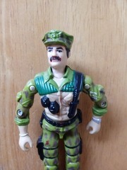 GI Joe 1986 Leatherneck Action Figure: New O Ring, Tight Joints, ARAH, Vintage