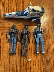 Star Wars TCW Mandalorian Speeder Bike Hasbro CW08 Pre Vizsla CW29 Lot 3.75