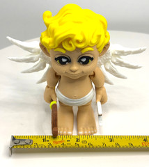 Adorable 3D Printed Cupid Figure with Wings and Bow – Valentine’s Day