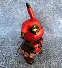 Large 5″ Pokemon Pikachu Cosplay Deadpool – Brand New