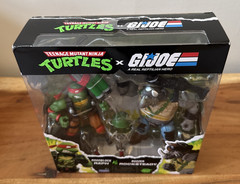 Playmates TMNT x G.I.JOE: Roadblock x Raph vs Buzzer x Rocksteady 2026 | Walmart