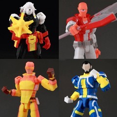 9L3D Lucky 13 Invincible Boy Conquer​ Omni Action Figure 3D Printed Anime Model