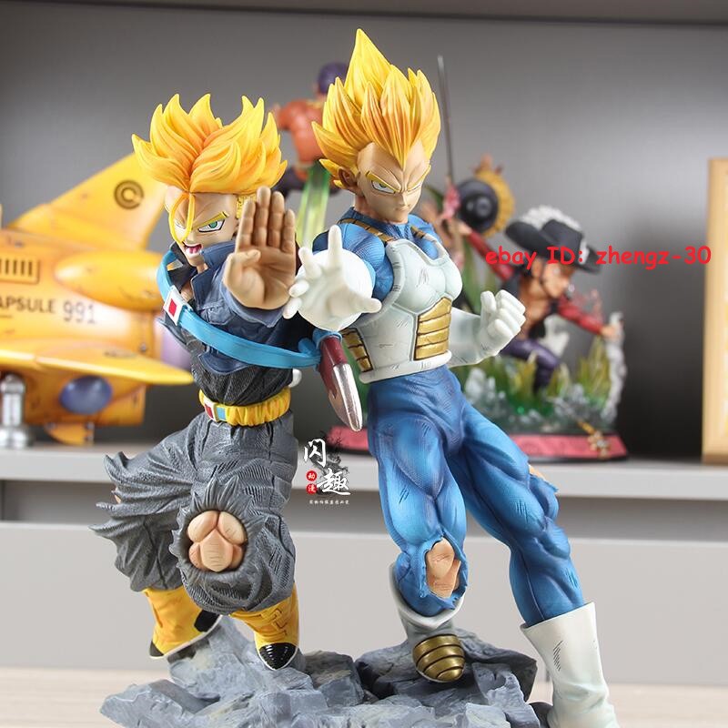 H30CM Trunks Vegeta PVC Figures Model Statue Collection Doll Toy Bixed Xmas Gift