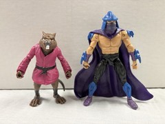 Playmates Teenage Mutant Ninja Turtles Remastered TMNT 1988 Splinter & Shredder