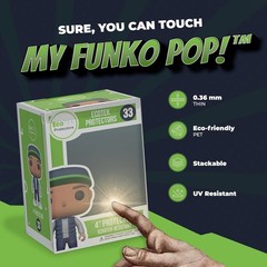 100-Pack Display Cases for 4″ Action Figures – Crystal Clear Protection