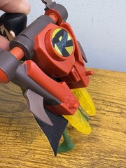 2007 Mattel DC Batman Shadow Tek Flamethrower Robin Action Figure 4.5” Loose