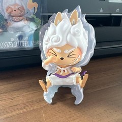 Popmart Labubu One Piece Monkey D Luffy Gear 5 SECRET Blind Box Figure with Card