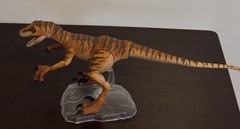 Jurassic World Amber Collection Tiger Velociraptor Lost World Park Action Figure
