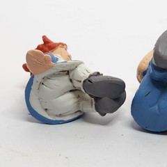 Vintage Raggedy Ann & Andy PVC Figures X3 1981 W Berrie 2.5″ COL-5053