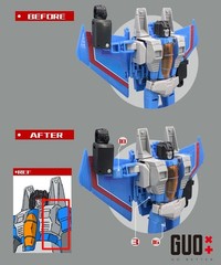 3D DIY Heel, Filler Upgrade Kit For SS86 Thundercracker Accessories – GO Better