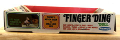 VINTAGE REMCO 1969 BETTY BALLERINA FINGER DING DOLL ACTION FIGURE ORIGINAL BOX