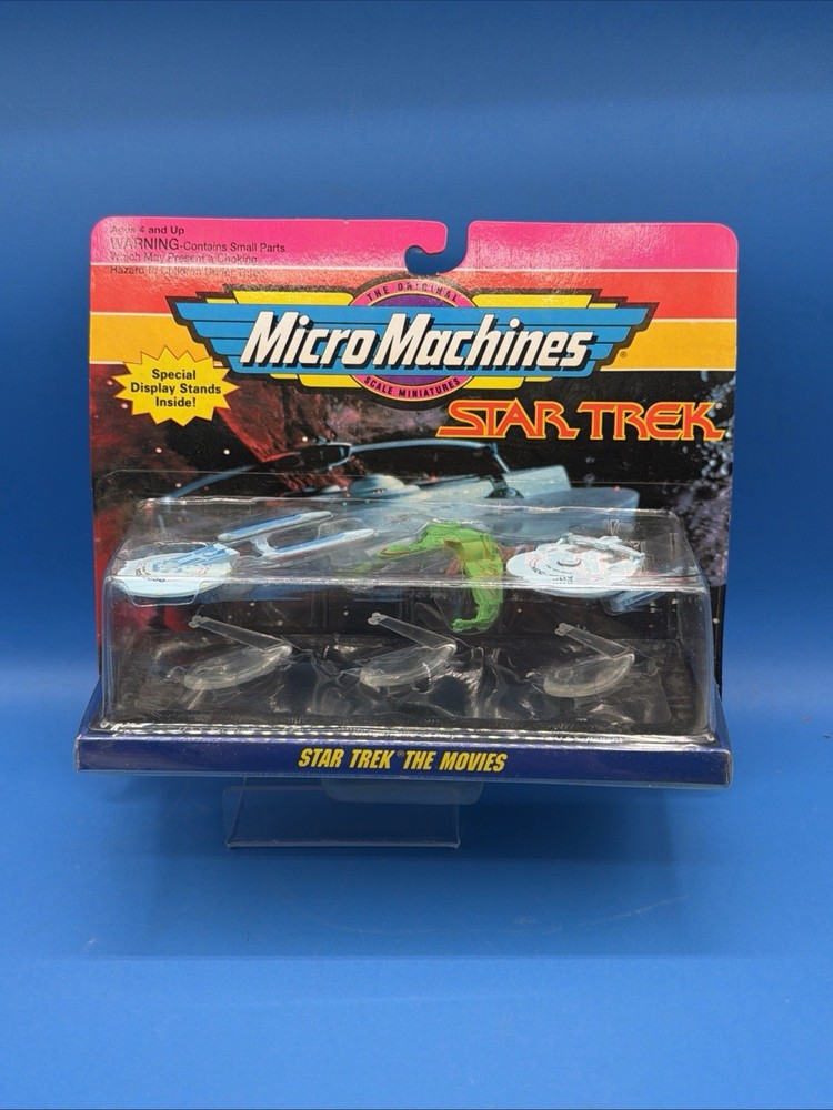 Micro Machines Star Trek Collection #2 The Movies Vehicle Set Vintage 1993