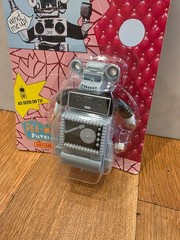 1988 Matchbox Vintage Pee-Wee’s Playhouse Conky Robot Figure Sealed Carded