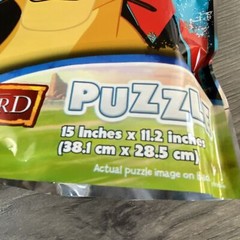 Lion Guard Kion 24pc Puzzle On The Go! 15”x11.25” Resealable Bag New