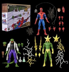 HASBRO SDCC 2026 SPIDER-MAN LIZARD ELECTRO MEME-TASTIC 3 PACK MARVEL LEGENDS