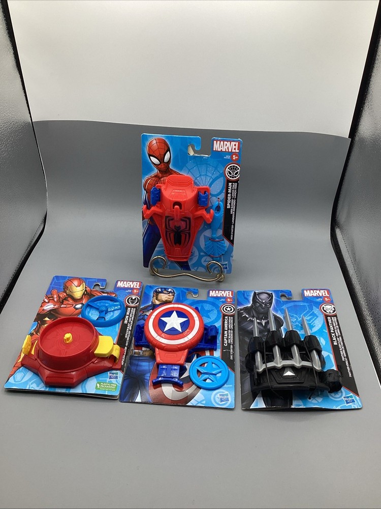 (4) New 2020 Hasbro Marvel Superheroes Toy Lot