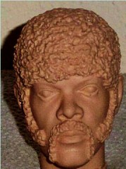 1/6 SCALE CUSTOM SAMUEL JACKSON JULES WINNFIELD PULP FICTION ACTION FIGURE HEAD