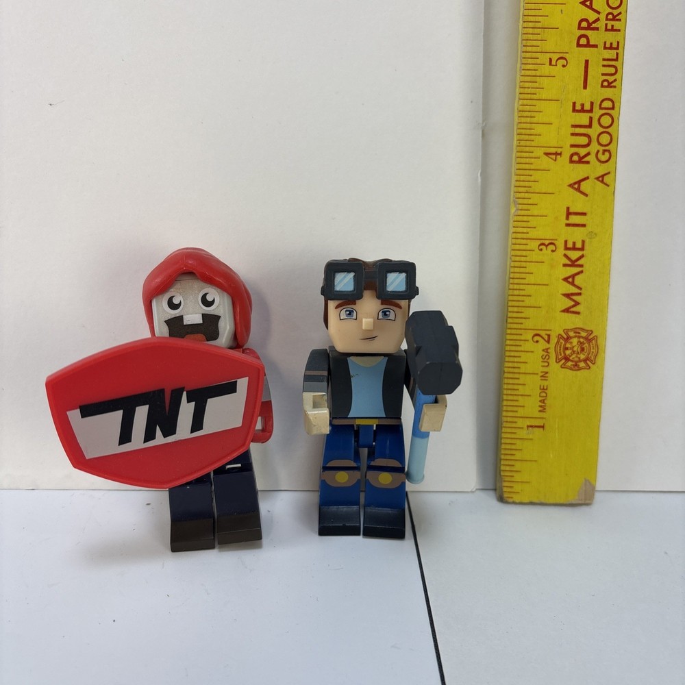 Dan TDM Hero Pack by Tube Heroes Mini Figure 3″ 2 Loose Figures
