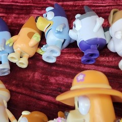 15X Bluey and Friends Family Figures Lot Assorted Figures FIGURE TOY TOYS RARE