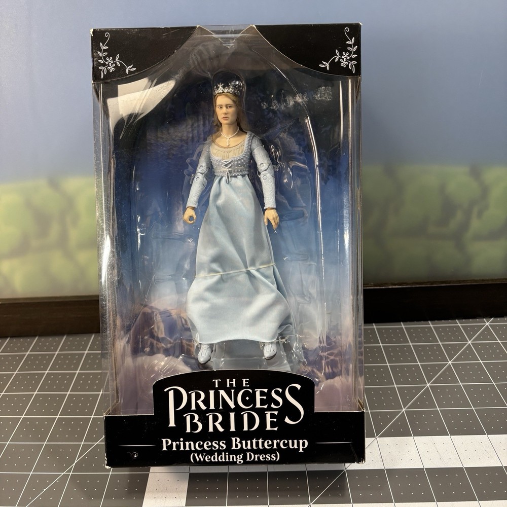 Princess Bride Buttercup Blue Wedding Dress Var Action Figure Todd McFarlane NEW