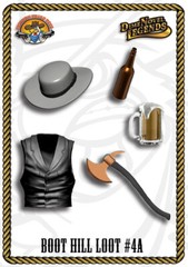 Dime Novel Legends 1:18 scale (4″) Boot Hill Loot accessory pack #4