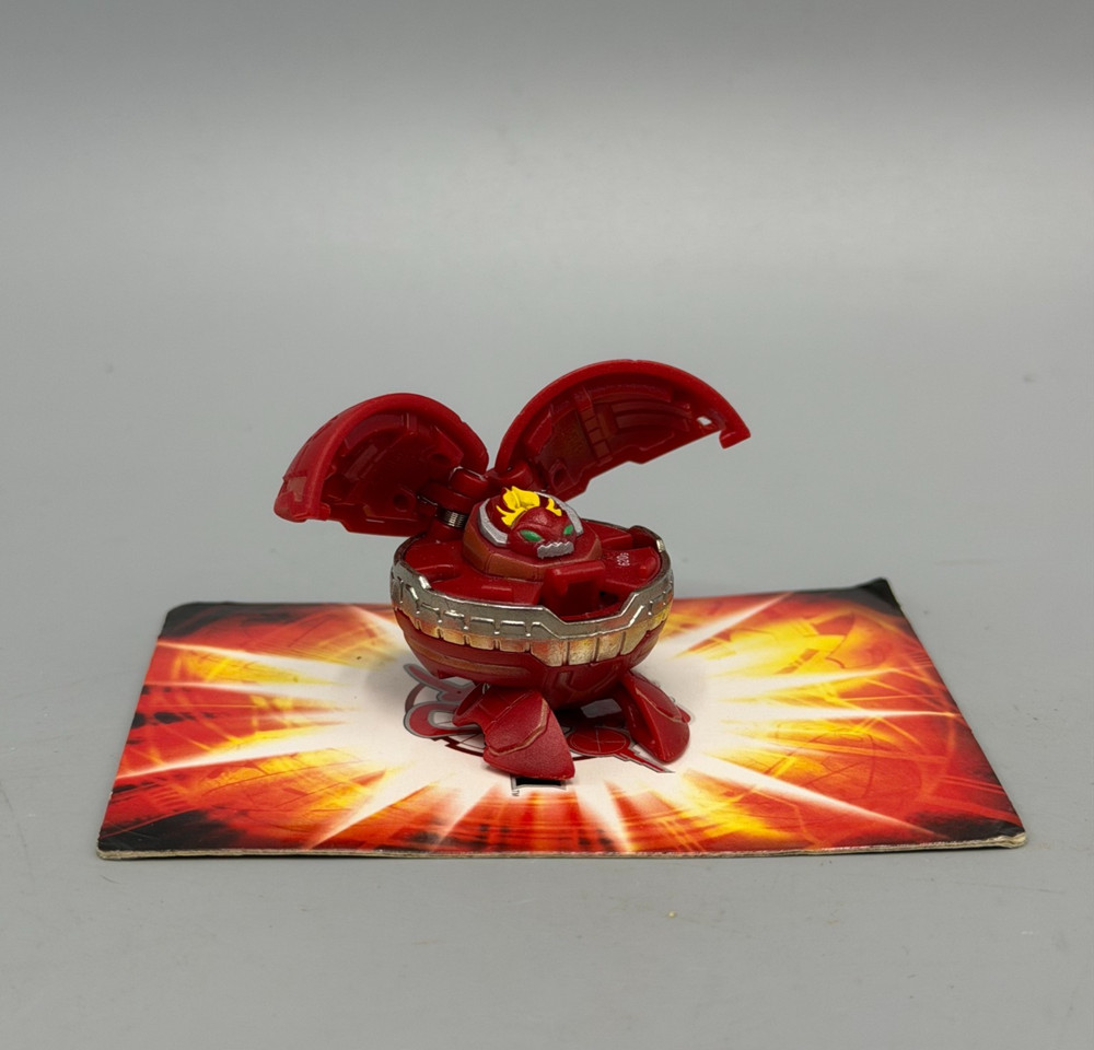 Bakugan Vandarus 620G Red Pyrus Heavy Metal Special Attack New Vestroia