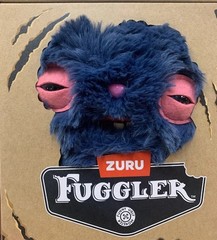 NEW! Fuggler Funny Ugly Monster Plush Toy ALLEY CATS Blue USA Seller