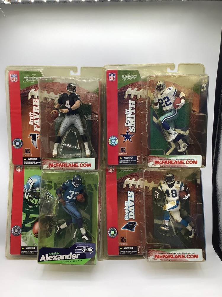 2003 Mcfarlane NFL Series 6 Complete Variant Set of 8 Plus all 4 Chase Brand New