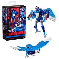 Transformers Deluxe Class Star Eagle Action Figure 4.5 Inch Robot Vehicle Toy