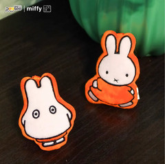 💡 Reesee x Miffy Plush Magnetic Pendant – Set of 3 Blind Bags