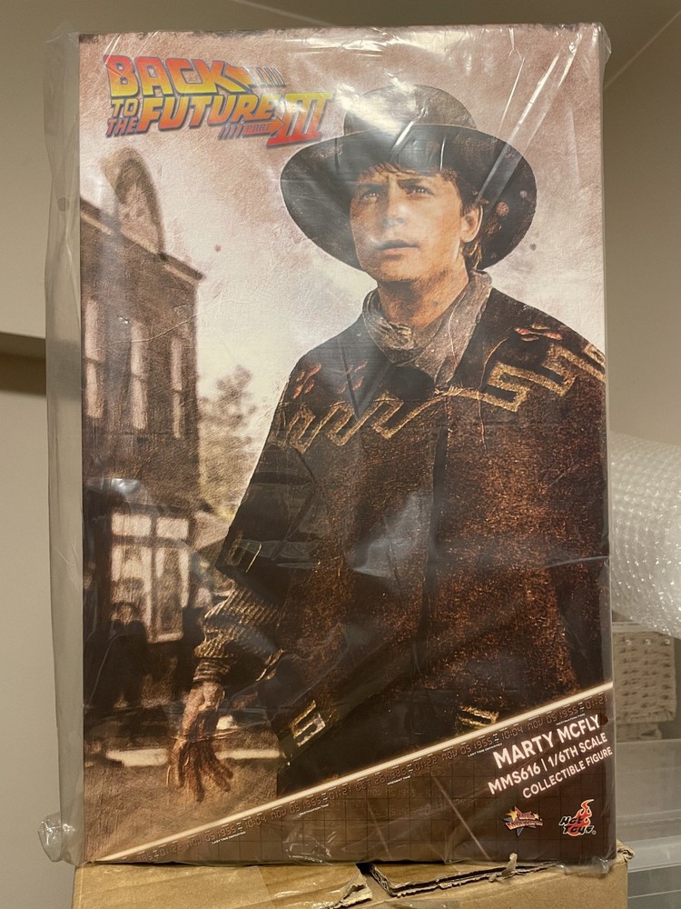Hot Toys Back to the Future III Marty mcfly 1/6 figure MMS616 READY TO SHIP