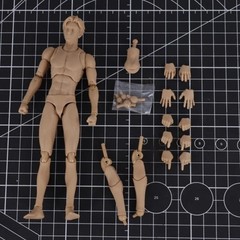 Mirrfig MF001 Male Flexible Action Figure 1:12 Muscle Joint Body 16.2cm Models