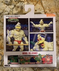 NECA Teenage Mutant Ninja Turtles TMNT Stump Arena Wrestling Ace Duck Figure NEW