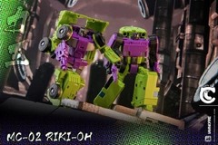 BRAND NEW LuckyCat Riki-Oh MC-02 Set A Transformers Scrapper Mixmaster US Seller